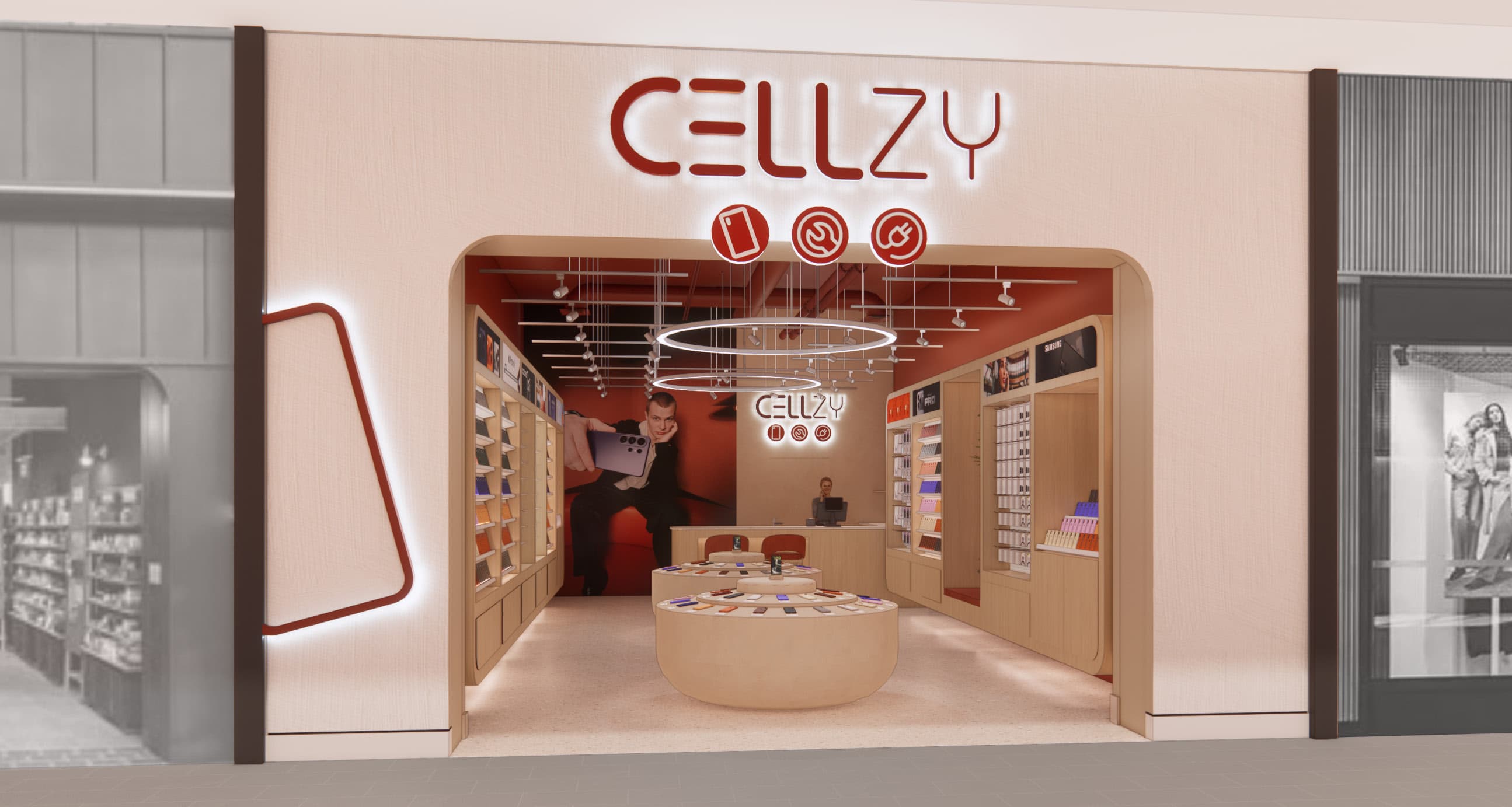 The Cellzy storefront